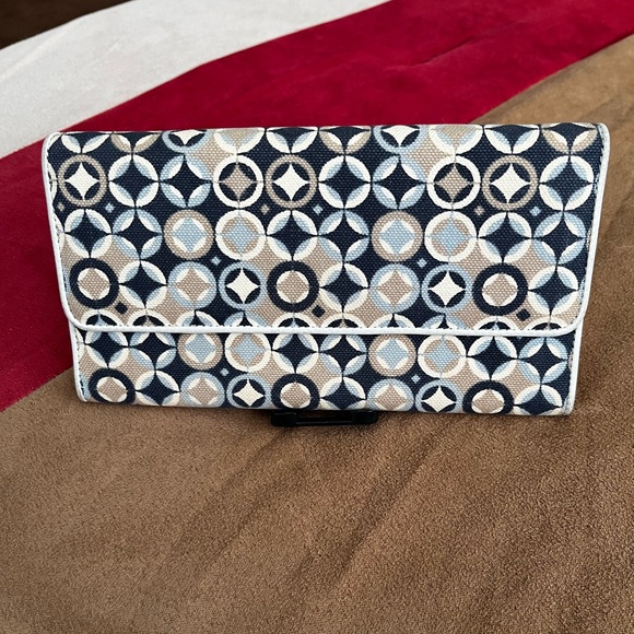 Celine Geometric Patterned Wallet - Picture 1 of 14